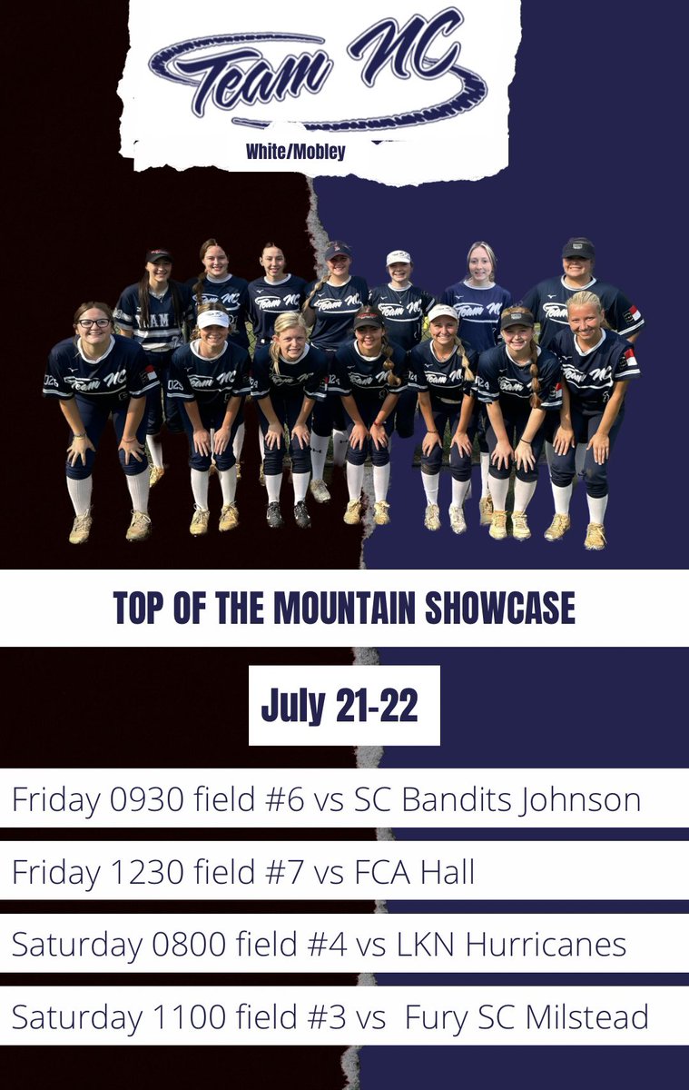 Top of the Mountain Showcase, Ashville, NC. July 21-22