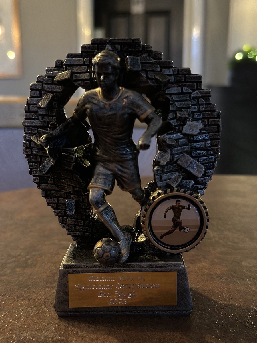 Oldham Villa FC (@oldhamvilla) on Twitter photo First award of the night is Significant Contribution and it goes to <a href="/benhough121/">benhough12</a> for going above and beyond last season. Well done Ben 👏 First award of the night is Significant Contribution and it goes to <a href="/benhough121/">benhough12</a> for going above and beyond last season. Well done Ben 👏
