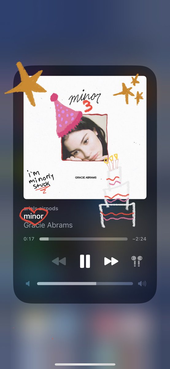 ari3LL56's tweet photo. happy birthday to the one that started it all 🥹🥹 im so proud to be a gracie girlie #Happy3rdBirthdayMinor https://t.co/1R8Vm9s6lL