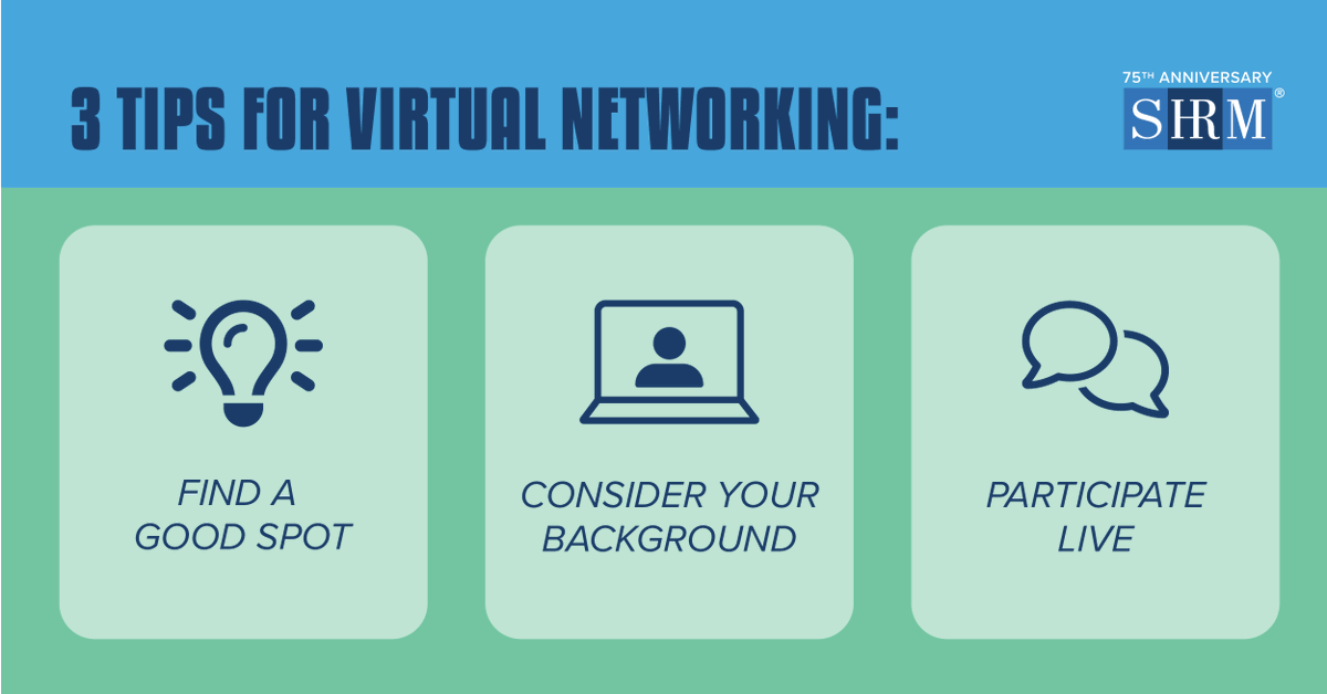 SHRM's tweet photo. Ready to shine at your next #networking event? πΌ Don't stress, we've got you covered with the ultimate #SHRMStudent Networking toolkit! π€ Get the best tips, from in-person essentials to virtual prep. Learn how networking can launch your career! https://t.co/ee0DssuTg0 https://t.co/xQy3zfCffo