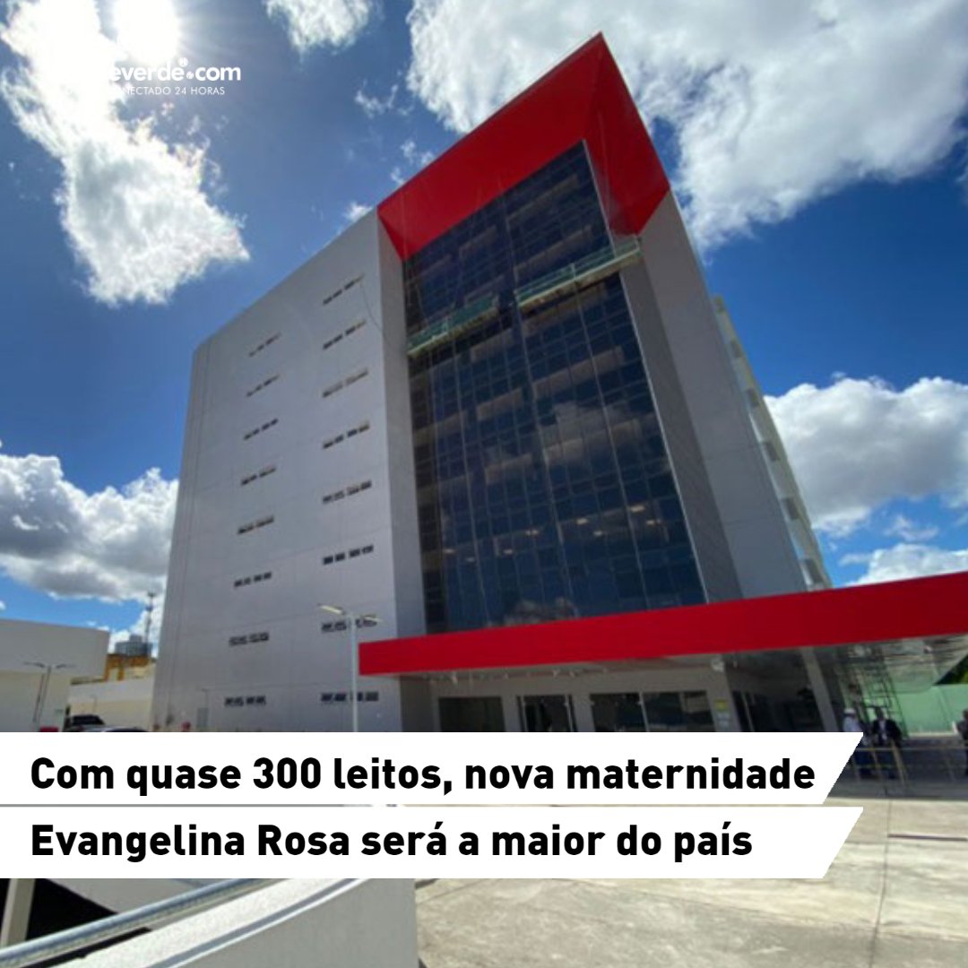 cidadeverde's tweet photo. A nova maternidade Dona Evangelina Rosa, que será inaugurada no dia 28 de julho, será a maior maternidade pública do país, de acordo com a Secretaria de Estado da Saúde (Sesapi).
Mais informações https://t.co/D2wX9iT9IU
#evangelinarosa #maternidade #sesapi https://t.co/VJTTNvrHNz