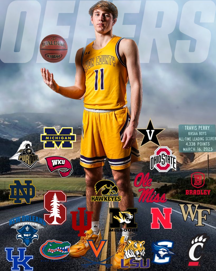 Lovell Martin Jr (@mints2u29) on Twitter photo βοΈβοΈβοΈβοΈ KHSAA All Time scoring #KING Travis Perry <a href="/Travis_Perry11/">Travis Perry</a> #LyonCounty has 21 offers and counting heading into his Senior season. Weβre beyond proud of you #KY4KY βοΈβοΈβοΈβοΈ KHSAA All Time scoring #KING Travis Perry <a href="/Travis_Perry11/">Travis Perry</a> #LyonCounty has 21 offers and counting heading into his Senior season. Weβre beyond proud of you #KY4KY
