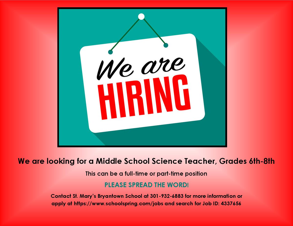 St. Mary's Bryantown tweet media