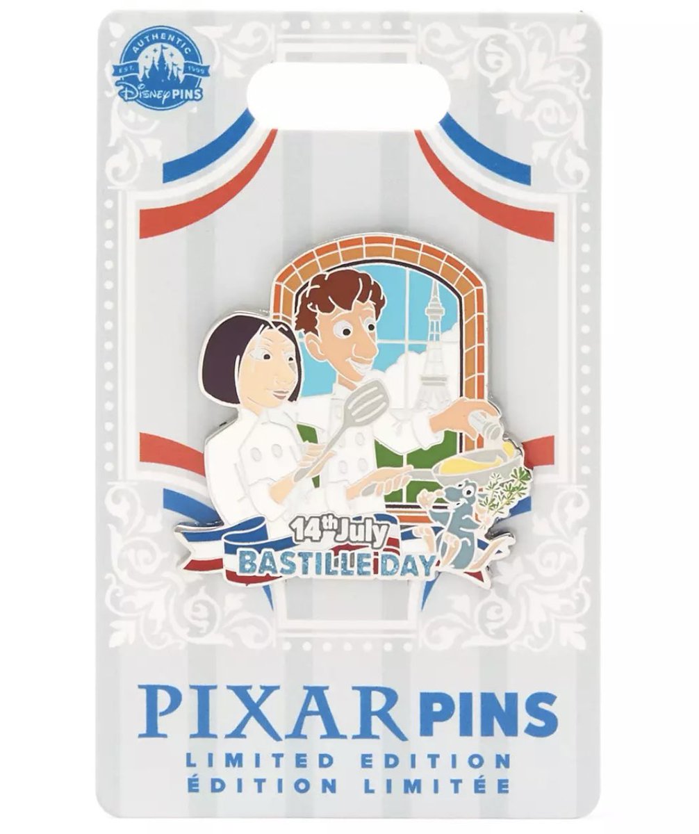 RT @DisneyPinsBlog: Here is a look at the Ratatouille Bastille Day pin at shopDisney Europe: https://t.co/KGzKKJKvsX https://t.co/pPz2bpZYYB