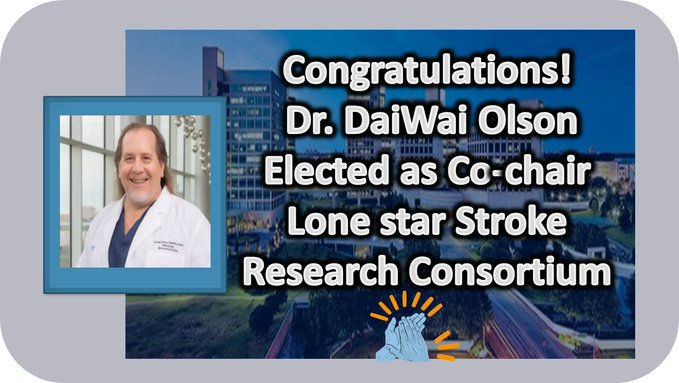 LoneStarStroke's tweet photo. #DaiWaiOlson #UTSWNeurology #UTSWNeuroRes #neuronurses #neuroscience #utsenurses #neurotwitter #MedTwitter
Congratulations! Dr. DiaWai Olson, is elected Co-chair of the Lone Star Research Consortium! https://t.co/BQZGLBU6pk