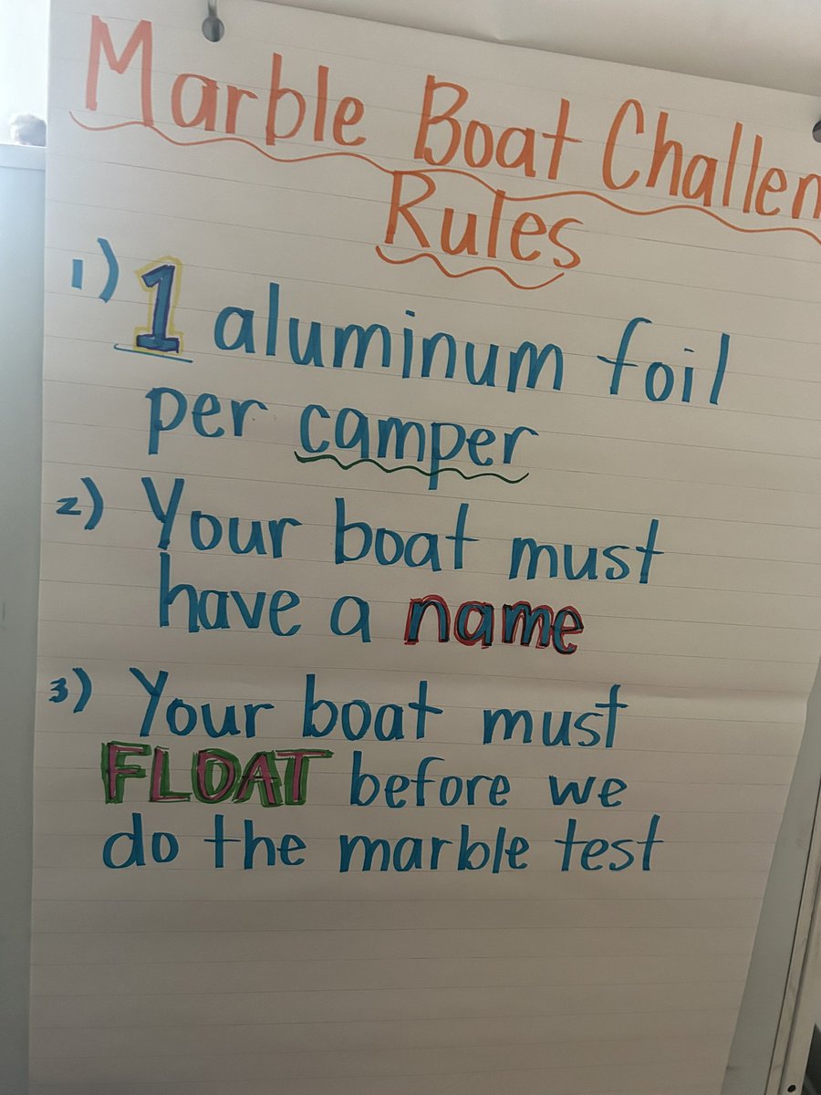 Ms. Keren Bernal (@msbernalkeren) on Twitter photo One of my favourite #STEAM activities is the Marble Boat Challenge 🛶 #CampWonder did an INCREDIBLE 🤩job with #families. Their boats used so many marbles we had to start using cubes! Our highest record was 245 items #GECDSBSLP2023 <a href="/DerbyshireMr/">Alexander Derbyshire</a> <a href="/Vanessa_Dakin28/">Vanessa Dakin Marín</a> <a href="/gecdsbpro/">GECDSB PR</a> One of my favourite #STEAM activities is the Marble Boat Challenge 🛶 #CampWonder did an INCREDIBLE 🤩job with #families. Their boats used so many marbles we had to start using cubes! Our highest record was 245 items #GECDSBSLP2023 <a href="/DerbyshireMr/">Alexander Derbyshire</a> <a href="/Vanessa_Dakin28/">Vanessa Dakin Marín</a> <a href="/gecdsbpro/">GECDSB PR</a>