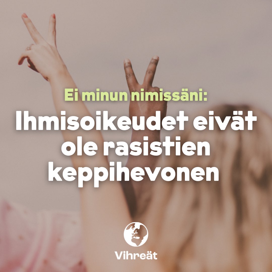 Orpon mielestä Purra puolusti naisten asemaa kutsuessaan ihmisiä mustiksi säkeiksi.

Rasisteja kiinnostaa naisten ja vähemmistöjen oikeudet vain, kun niitä voi käyttää keppihevosena maahanmuuttajia ja/tai muslimeja vastaan.

Pitäkää rasisminne kaukana ihmisoikeuksista, #hallitus.