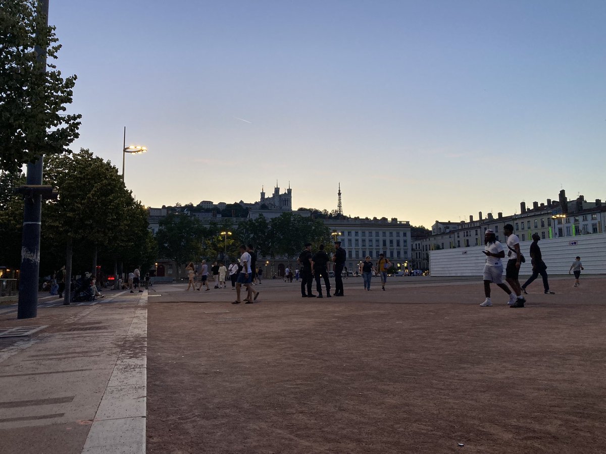 Awaiting Bastille Day Fireworks in Lyon 💥🇫🇷