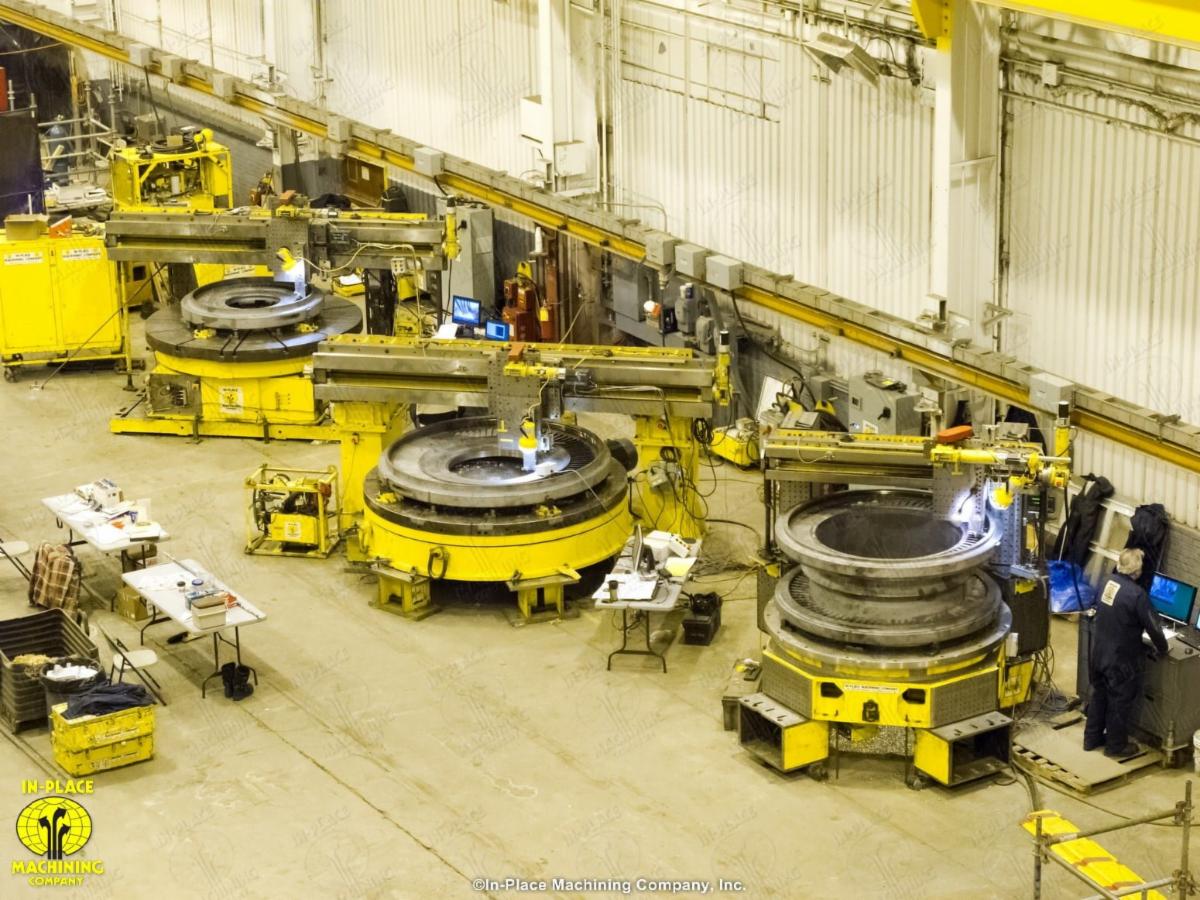 InPlaceMachine's tweet image. #FlashbackFriday – IPM Doubles Client’s Machining Capacity On-Site!
With our technicians and machine tools, IPM doubled a client’s VTL turning capacity. View the Job Story at ➡️ bit.ly/IPM-Doubles-Ma…

#FieldMachining #ThermalPower #SteamTurbineRepair