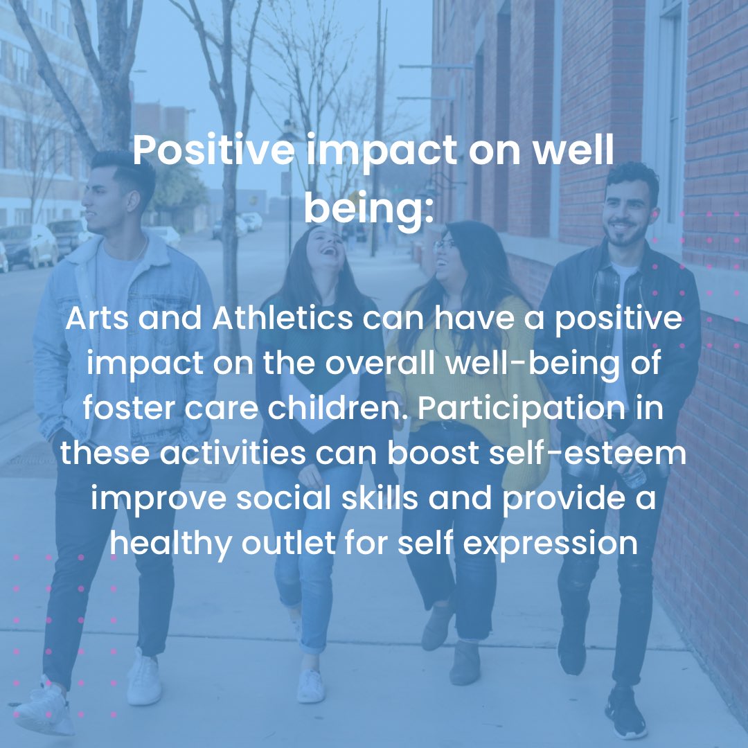 Foster_Talent's tweet photo. Check out this #fridayfact! Comment with an activity that impacted you as a child.🏅🎭🎨🔬#FosterCare #makeanimpact https://t.co/q6yo7F6zar