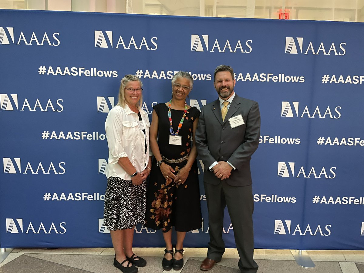 CSU scientists @gwsn2012, Mel Laituri, and little ‘ol me at #AAASFellows Forum in Washington DC representing @WarnerCollege @CSUNaturalSci @CSU_Ecology @csubiology.