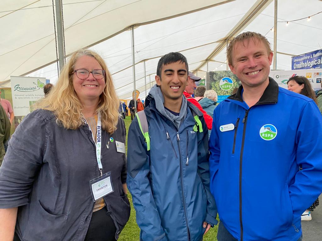 Kaulofthewilduk's tweet photo. Had a fantastic afternoon at @GlobalBirdfair today, despite the heavy rain. So wonderful to catch up with friends, fellow birders and conservationists after a year, and meet some in person for the first time! https://t.co/VviaQxwCKK