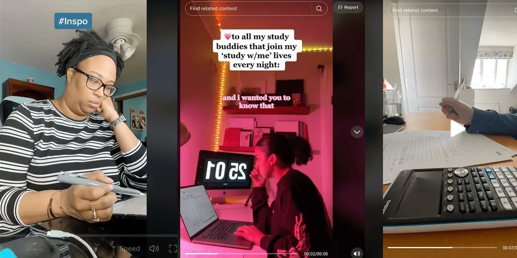 EdQuants's tweet photo. Students Turn to TikTok for Study Buddies
Jeffrey R. Young, 7/23

"she says she’ll do whatever reading or paper-writing she has due, occasionally stopping for a break to look at her phone, where text comments from viewers trickle in.."

#teacher 

https://t.co/q3b7Ct0hAA https://t.co/fsqcjZK4bI
