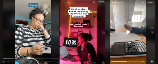 EdQuants's tweet photo. Students Turn to TikTok for Study Buddies
Jeffrey R. Young, 7/23

"she says she’ll do whatever reading or paper-writing she has due, occasionally stopping for a break to look at her phone, where text comments from viewers trickle in.."

#teacher 

https://t.co/q3b7Ct0hAA https://t.co/fsqcjZK4bI