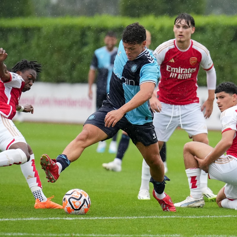 wwfcofficial's tweet photo. 📸 Winning in the rain at London Colney.

Captured by @PrimeMediaUK.

#Chairboys