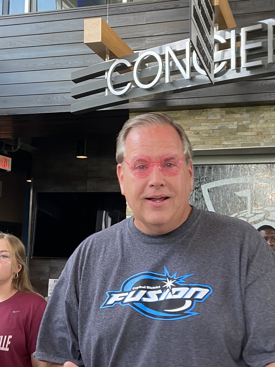 Coach Mike “Elton John” O’Keefe getting ready for some team bonding.