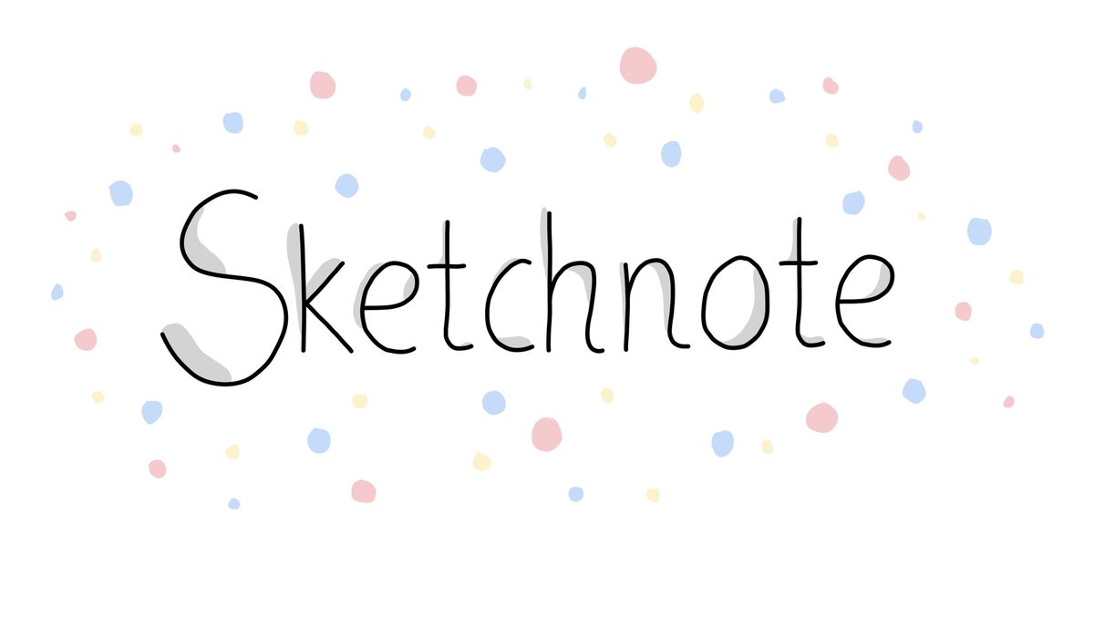 Do you want to create completely simple, yet still unique headlines? Then check this out! <a href="/techkimmydraws/">Kim Marshall</a> and <a href="/cindyherren/">Cindy Herren</a> have inspired me with a new form of headlines - surrounded by my favorite little dots. 😊✨

#sketchnotes #drawing #everyonecancreate #appleEDU #ADE2023