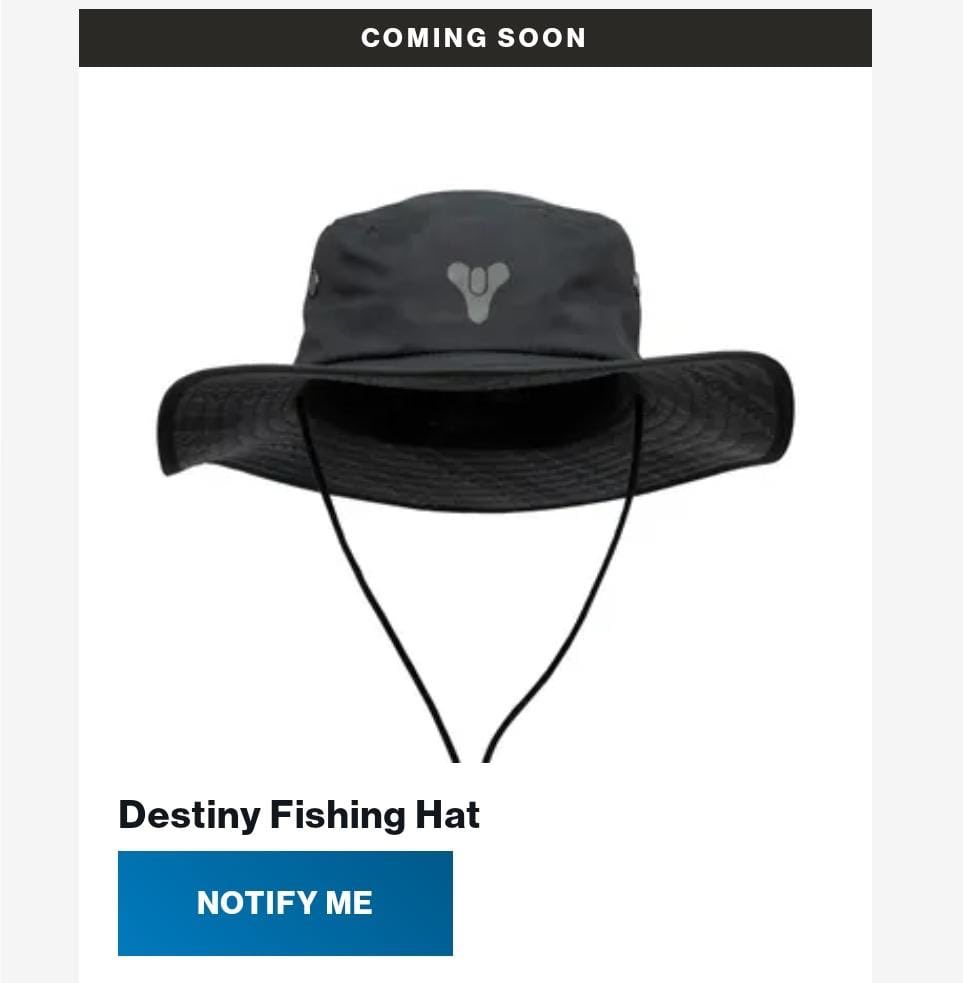 اهلا بالجميع 

راح يكون فيه فعالية من بنجي عندي في البث ان شاء الله بكرة وفيها جوائز 

الجوائز راح تكون ٢٠ امبلم  Scientia Obscura عشرة منها سحب من التغريدة هذي والباقي راح تكون قيف اواي في البث 

٣ اكواد بنجي ستور لSeason of The Deep T-Shirt 
و٣  اكواد لDestiny Fishing hat