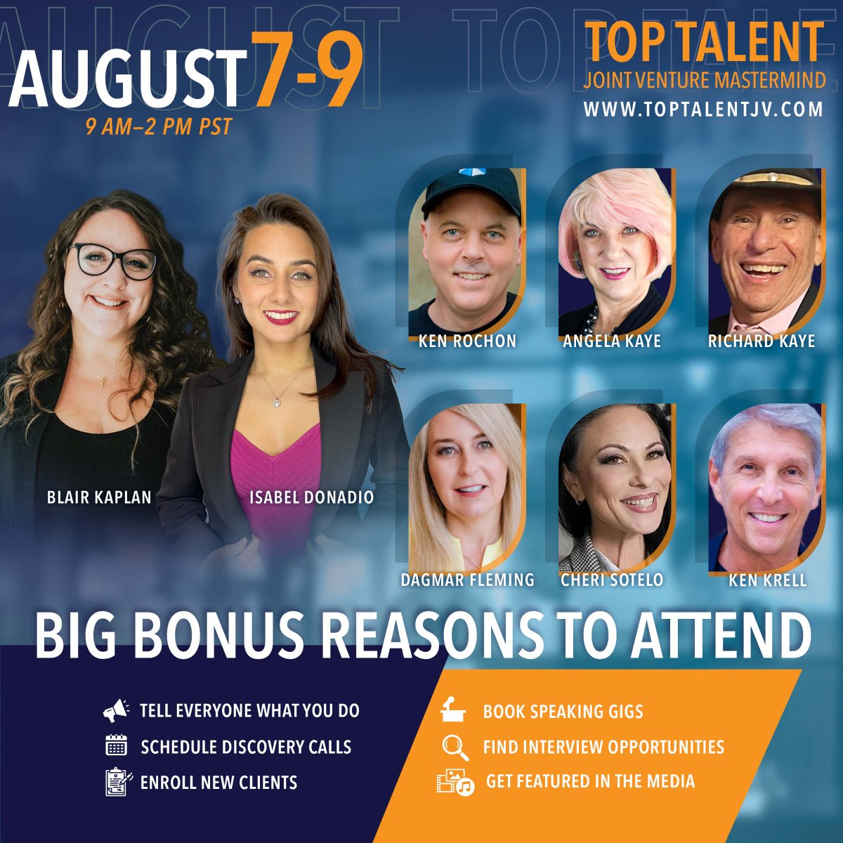 Exciting news! Join us for the upcoming Top Talent Joint Venture Mastermind, hosted by David Fagan, on August 7-9. Choose from Gold, Platinum, and Titanium tickets for incredible perks. Register at cev.isrefer.com/go/ttjvcomp/le…. See you there! #TopTalentJV #MastermindEvent