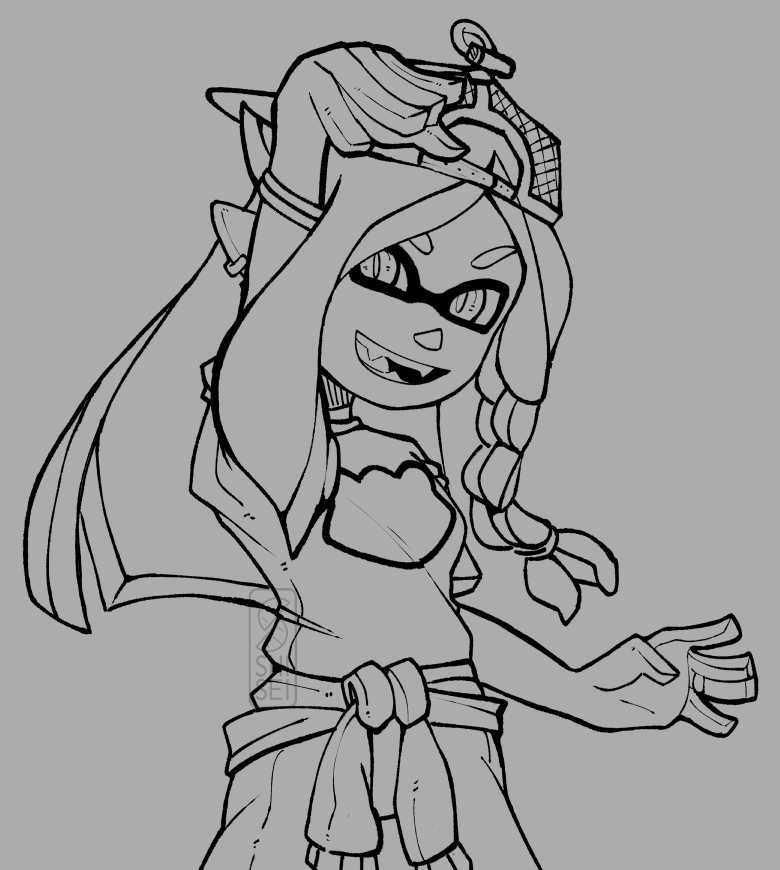 commission for @/katiemonz on tumblr!
#Splatoon3