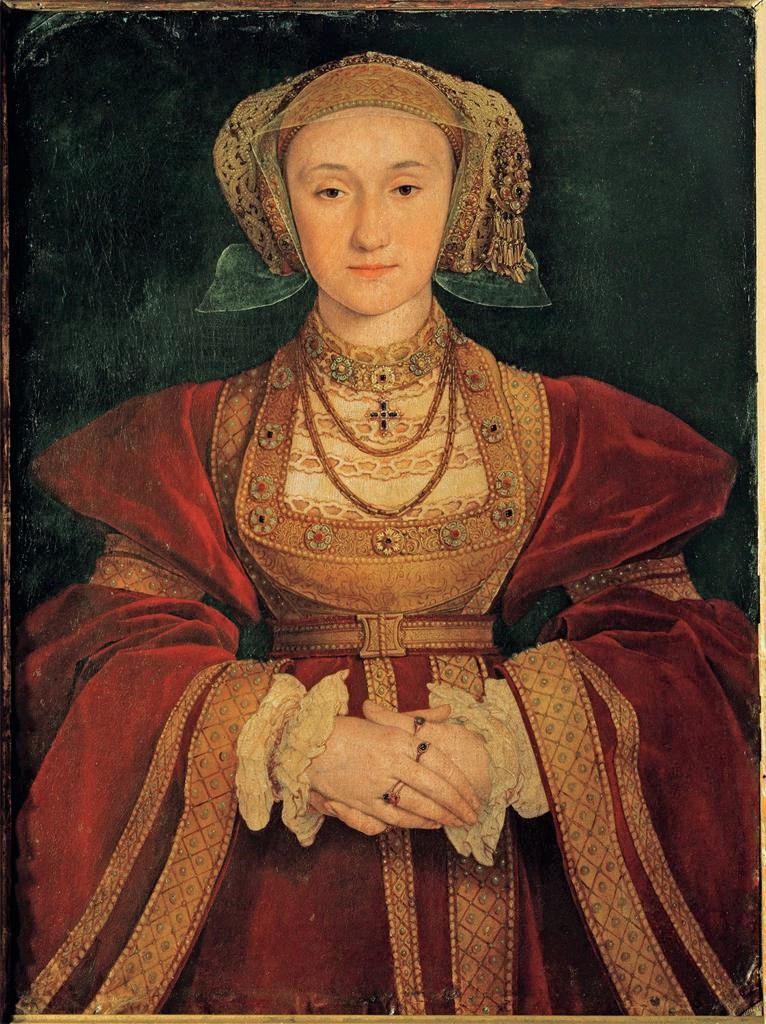 PP_Rubens's tweet photo. 2/2 Anne of Cleves looked deceptively attractive in this portrait in 1539. At least, it fooled Henry VIII into agreeing to marry her. Not for long! By Hans Holbein, whose day is today. https://t.co/ZXGyDtRgOD