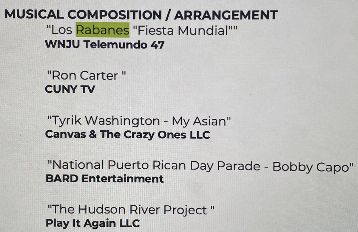 ¡Felicidades 🔥🥳 a <a href="/losrabanes/">Los Rabanes</a>! Por su nominación en los Premios Emmy. Están nominados en la categoría de Composición Musical/Arreglos por la canción “Fiesta Mundial”. Este evento se realizará el próximo 18 de septiembre en la ciudad de Nueva York.

#SomosCulturaPanamá