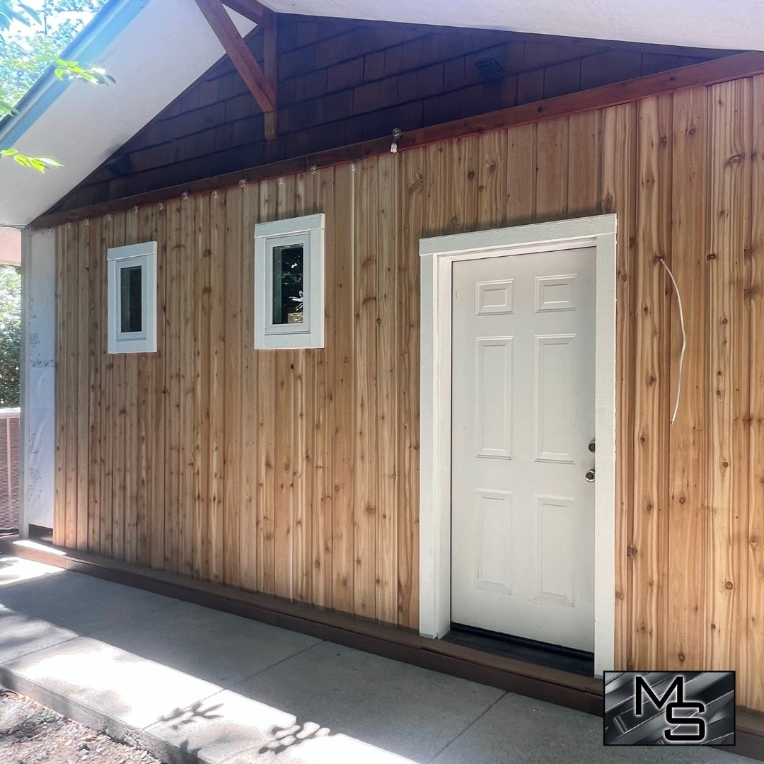 mcontractorllc's tweet photo. The exterior siding is up for the home addition in Vida, Oregon, and looking good. 👍
Locally owned and operated general contracting company in Springfield, Oregon. Licensed, bonded, &amp; insured! CCB# 223172
#oregonhomes #vidaoregon #oregon #eugeneoregon #springfieldoregon https://t.co/KOpcr1vqbn