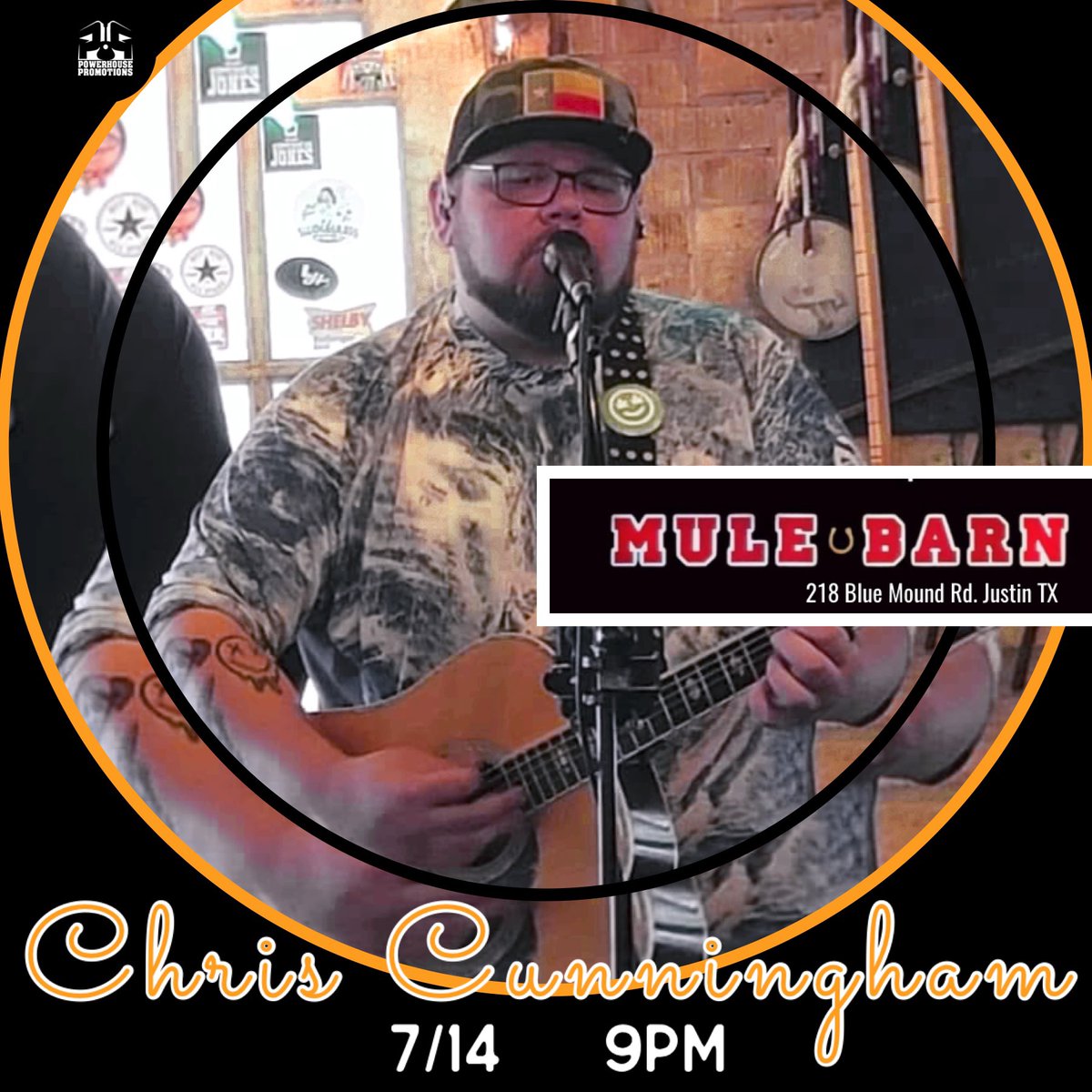 Tonight. @MuleBarnTexas  #justintexas #livemusic #fridaynight #texascountry #mulebarn