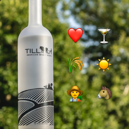 Monday is National Emoji Day, so tell how you would describe TILL Vodka using only emojis, then find TILL near you at TILLVodka.com.