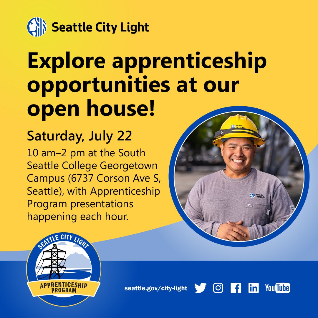 Seattle City Light on Twitter "Looking for more than a gig? A City