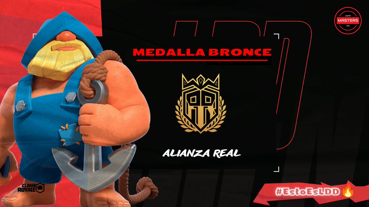 COPA MASTERS LDD 🇵🇪 (@copamastersldd) on Twitter photo 🏆 TERCER PUESTO
Felicitamos al sorprendente <a href="/AlianzaRealCR/">ALIANZA REAL 🔱</a> que demostró un excelente nivel competitivo venciendo al poderoso <a href="/OlimpoSquad/">Olimpo Squad⚡️</a> y colocándose en el podio final 💪🏻
Sin duda una espectacular Temporada 2023-1 que esperamos pueda consagrarla en el Presencial LDD
#LDD🔥 🏆 TERCER PUESTO
Felicitamos al sorprendente <a href="/AlianzaRealCR/">ALIANZA REAL 🔱</a> que demostró un excelente nivel competitivo venciendo al poderoso <a href="/OlimpoSquad/">Olimpo Squad⚡️</a> y colocándose en el podio final 💪🏻
Sin duda una espectacular Temporada 2023-1 que esperamos pueda consagrarla en el Presencial LDD
#LDD🔥