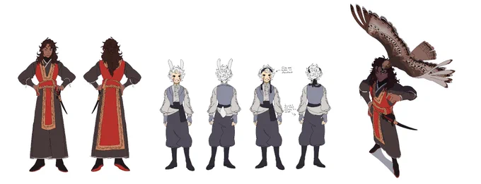 Made new refrence material for my bois Erick and Bomma!!!  #oc