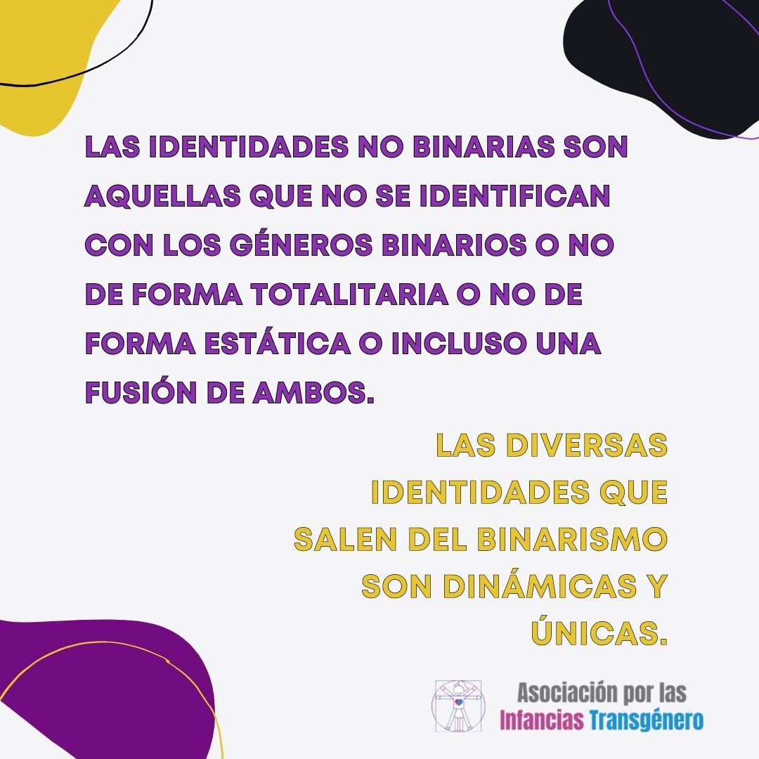 InfanciasTrans's tweet photo. El 14 de Julio se conmemora el Día de la Visibilidad No Binaria.
¡Exploremos fuera del binarismo de género! #visibilidadnobinarie https://t.co/1ahkXsgnhr