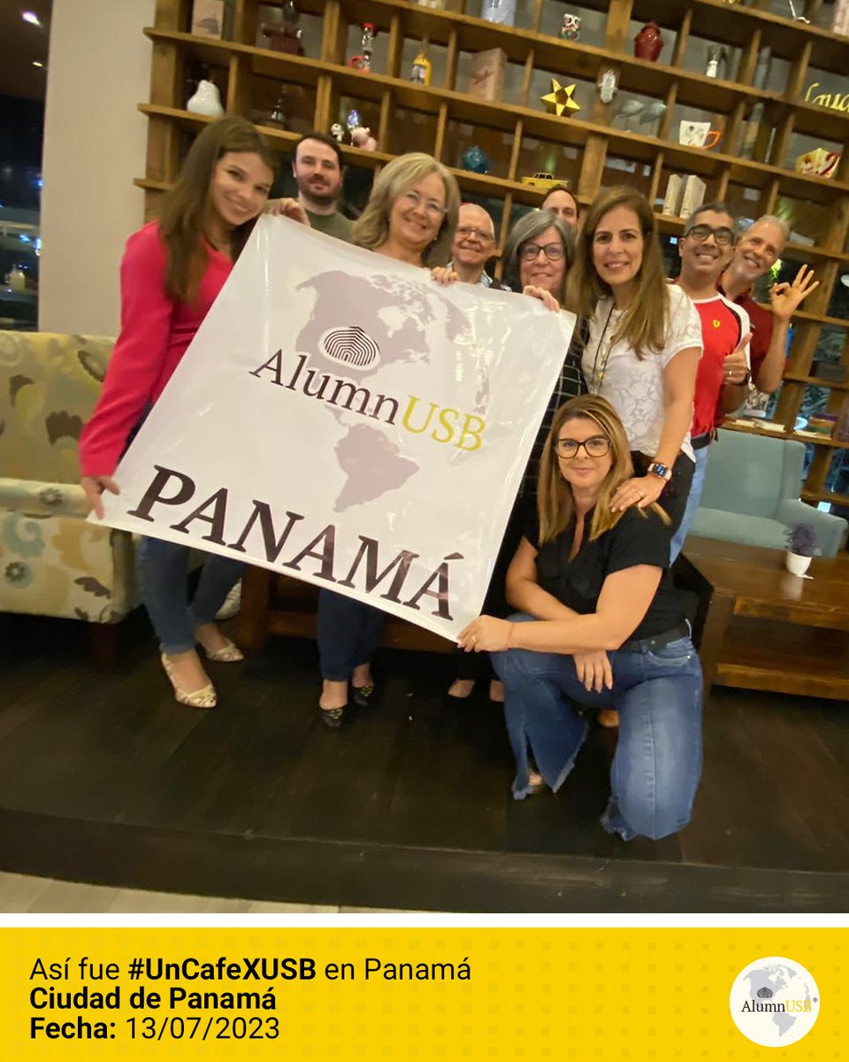Alumn_USB's tweet photo. ¡Siempre es un gusto encontrarnos!
En esta oportunidad, #UnCafeXUSB ☕ conectó a los uesebistas en Ciudad de Panamá 📍
_
https://t.co/ikLVBq6pBB https://t.co/xU4grqpgQx