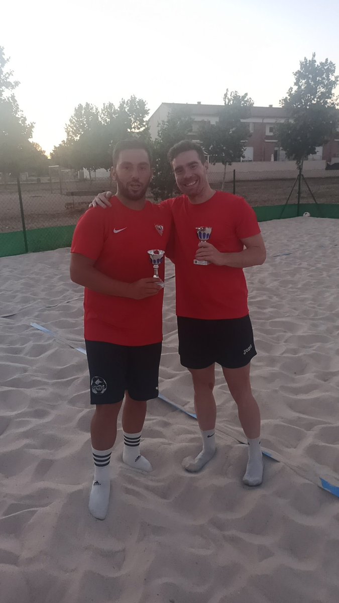 I TORNEO FUT-VOLLEY PLAYA. Pareja subcampeona. Adrián Ortiz - Dani Andradas <a href="/AytoMarchamalo/">Ayto. Marchamalo</a>