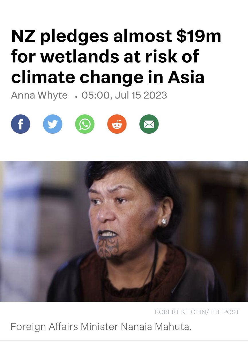 CiceroMD's tweet photo. $19m to Asia and $15.6 to Indonesia! WTF ?
What of Hawkes bay? What about NZ health? 
NZ don’t have the money for this but I suppose we should never let a chance to virtue signal pass us by. These clowns have no business being anywhere near the levers of power
Charity begins at home. @dbseymour @winstonpeters @chrisluxonmp