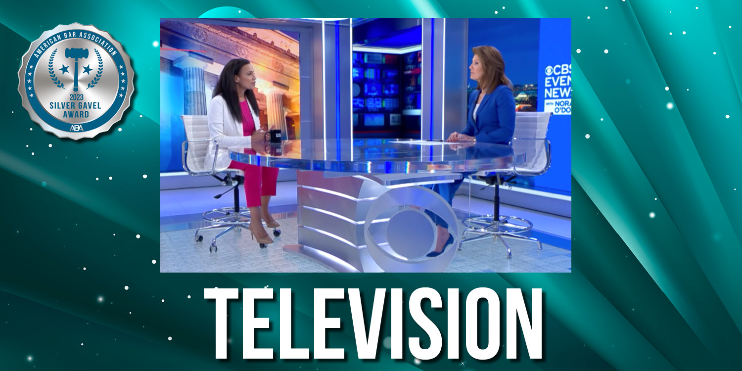 ABA Public Education on Twitter "Congratulations CBSEveningNews on