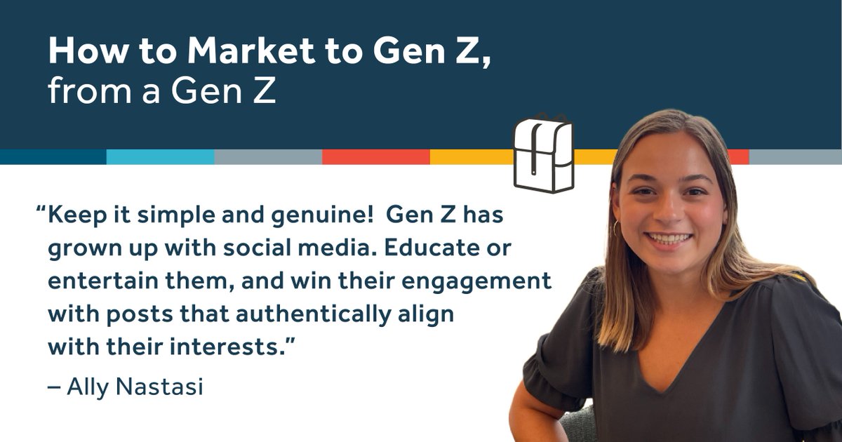 They’ve never known life without the Internet. They’re hungry for content. And their spending &amp; decision power is growing. That’s right, it’s #GenZ! So, how do we market to this new generation? Why not hear it directly from the source 👇 
#genzmarketing #marketingtips