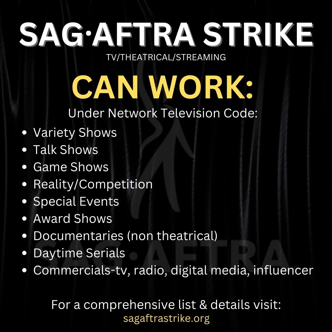 Liisabelle's tweet photo. SAG-AFTRA Strike info:
(easier to read) 1/2
#sagaftrastrike https://t.co/OaQ67u4hP4