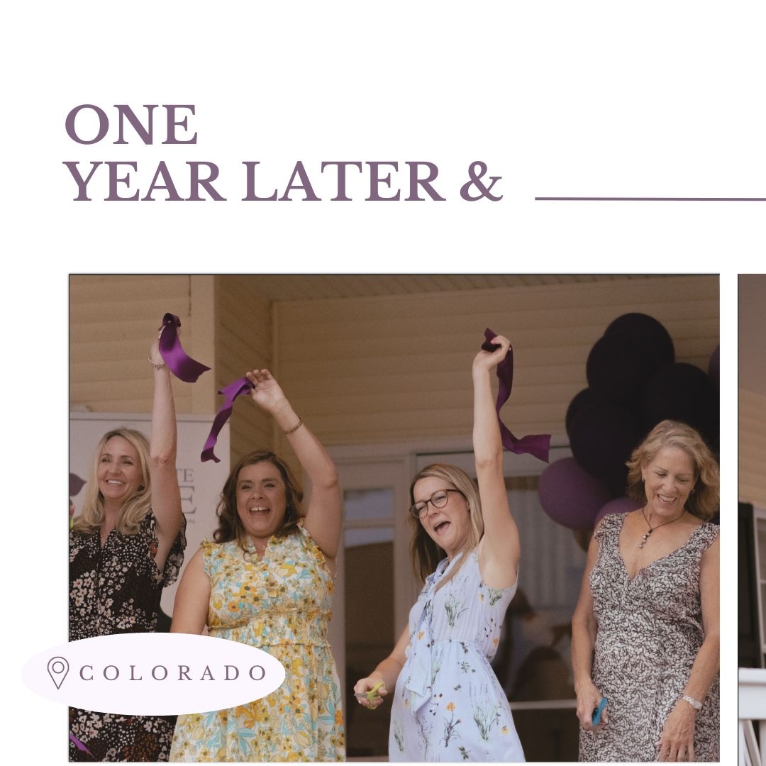 GenerateHope's tweet image. One year ago, we opened our Colorado Recovery Program. We extend heartfelt gratitude to you all for helping us grow, and we are proud to continue serving survivors together 🥳⁠