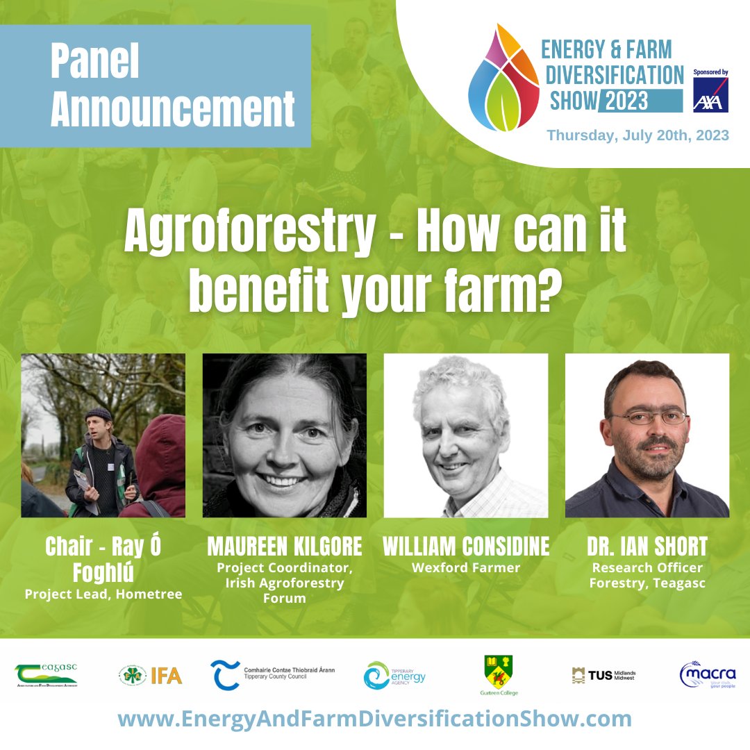 Agroforestry - How can it benefit your farm? 🗓️ Thursday, 20th July 📍 Gurteen College, Co. Tipperary View the catalogue here: bit.ly/44HBDfo Pre-register here: bit.ly/3Wvc5iq @hometree__ @rayofoghlu @teagasc @AgroforestForum @IanShort_Forest