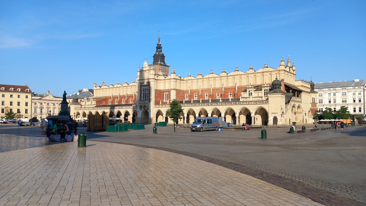 After quite an absence, been back in beautiful Krakow.