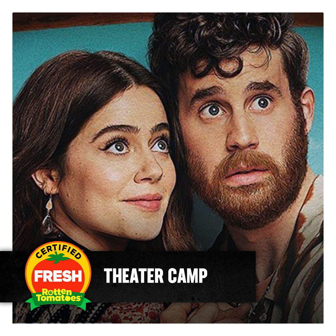 #TheaterCamp is now Certified Fresh at 82% on the Tomatometer, with 65 reviews: rottentomatoes.com/m/theater_camp…