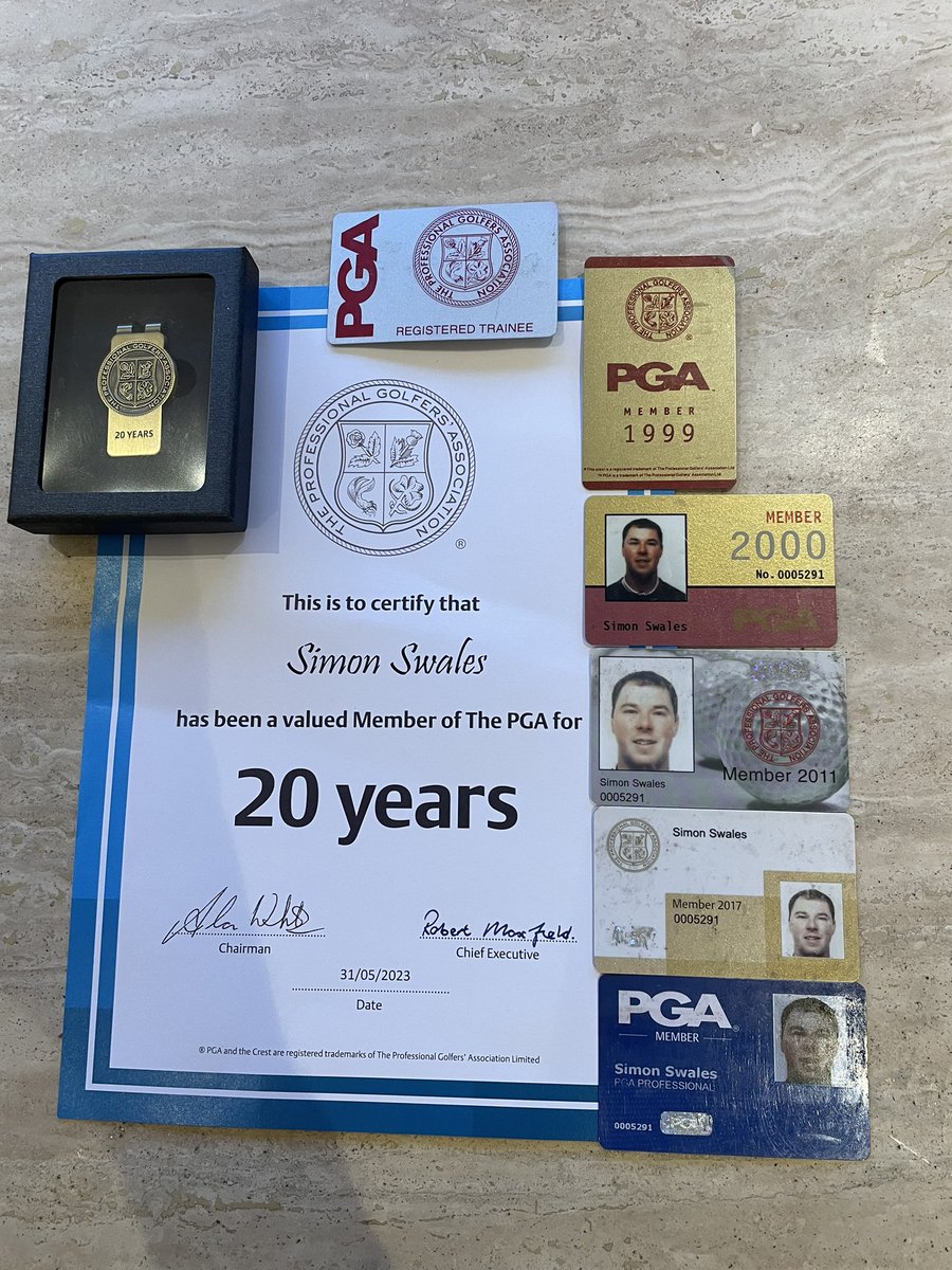 sjswales's tweet photo. Thank you to @thepga registered in 1993, qualified in 1996. Loved the journey.
#proudpgaprofessional https://t.co/J9Uj5fWHqi