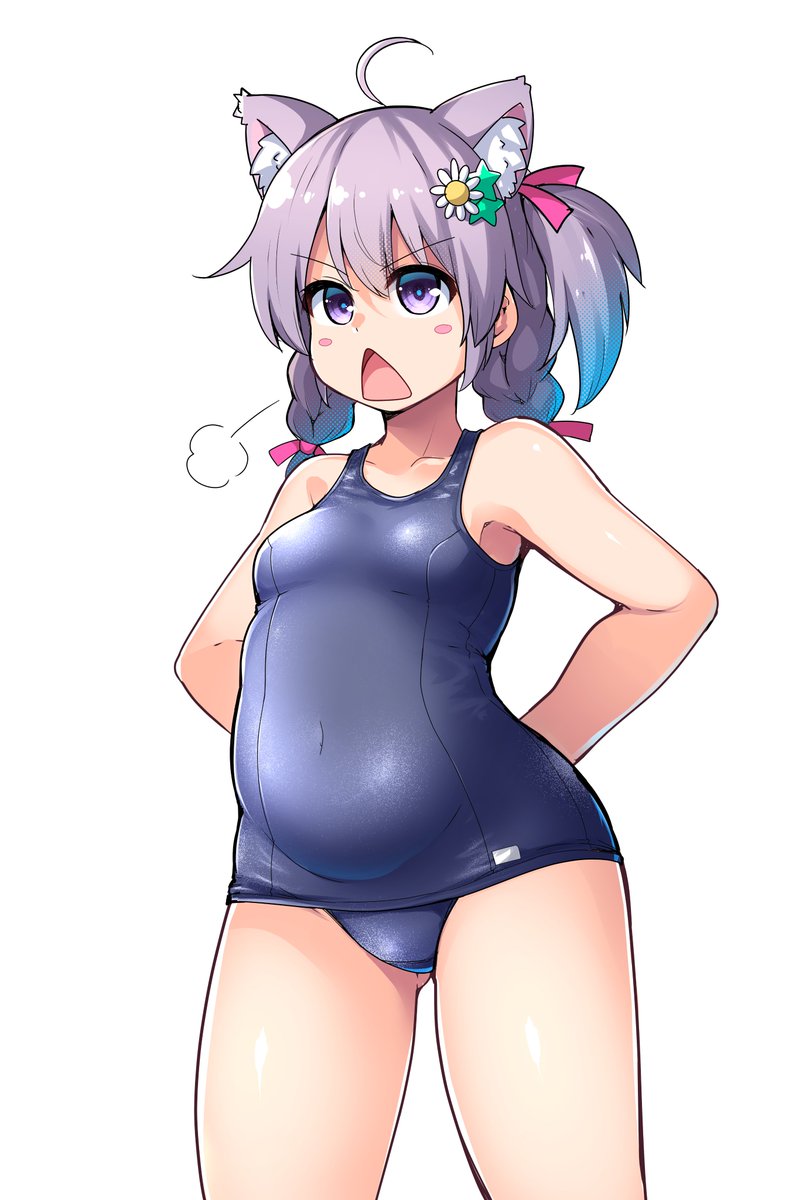 Vさん旧スク水着せ揃えたがりマン 