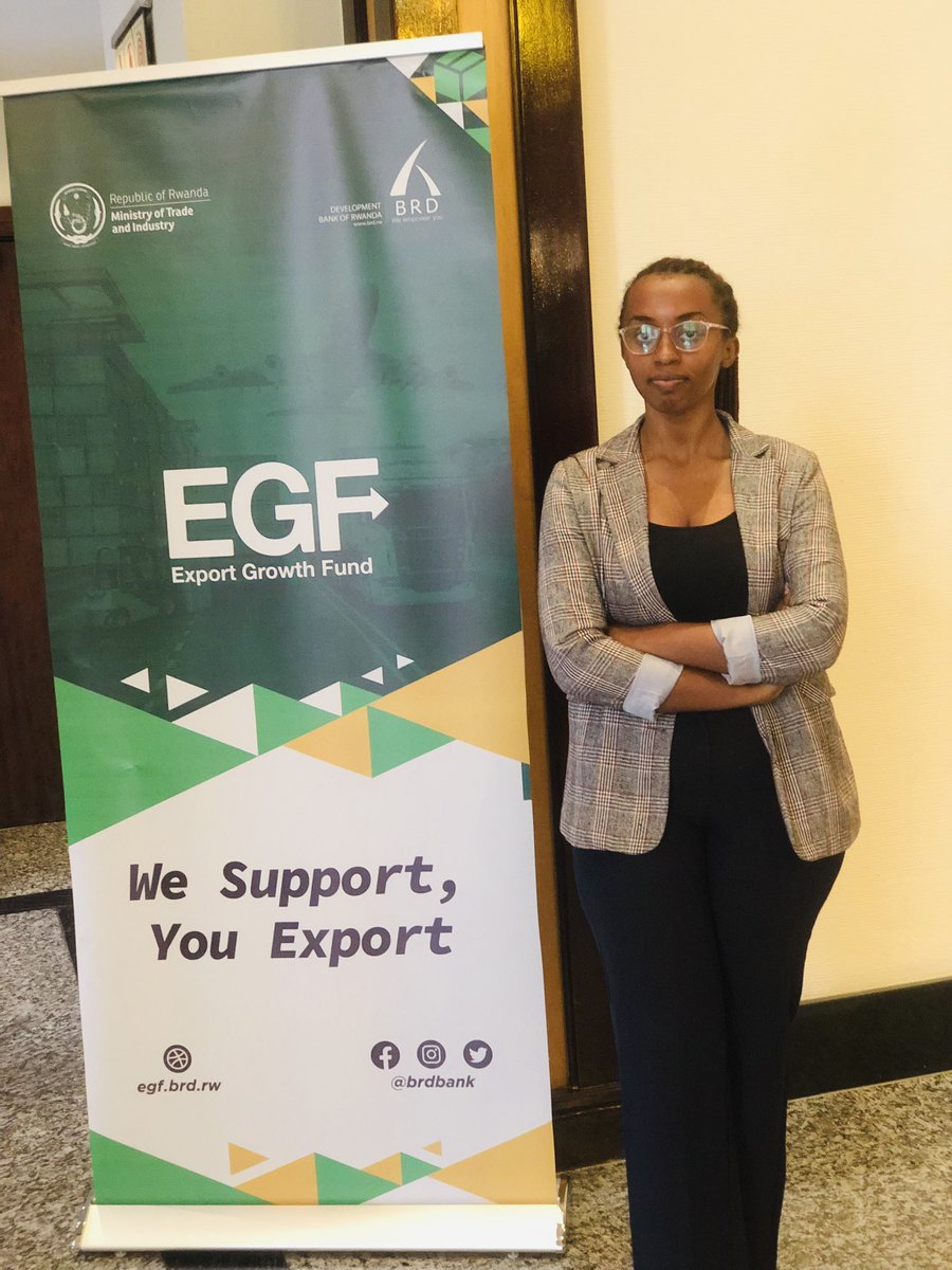 belise_simbi's tweet photo. Exciting moments at today's EGF (Export Growth Fund) Campaign Launch, a collaborative effort between @BRDbank and @RwandaTrade! This initiative will undoubtedly enhance our country's economy by leveraging the power of international trade.
 #Trade #Business #ExportGrowth https://t.co/YFJhxVeiah
