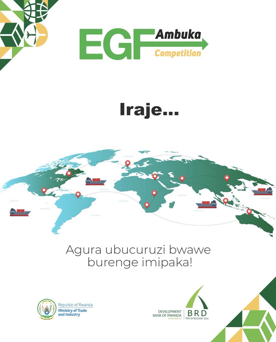 belise_simbi's tweet photo. Exciting moments at today's EGF (Export Growth Fund) Campaign Launch, a collaborative effort between @BRDbank and @RwandaTrade! This initiative will undoubtedly enhance our country's economy by leveraging the power of international trade.
 #Trade #Business #ExportGrowth https://t.co/YFJhxVeiah