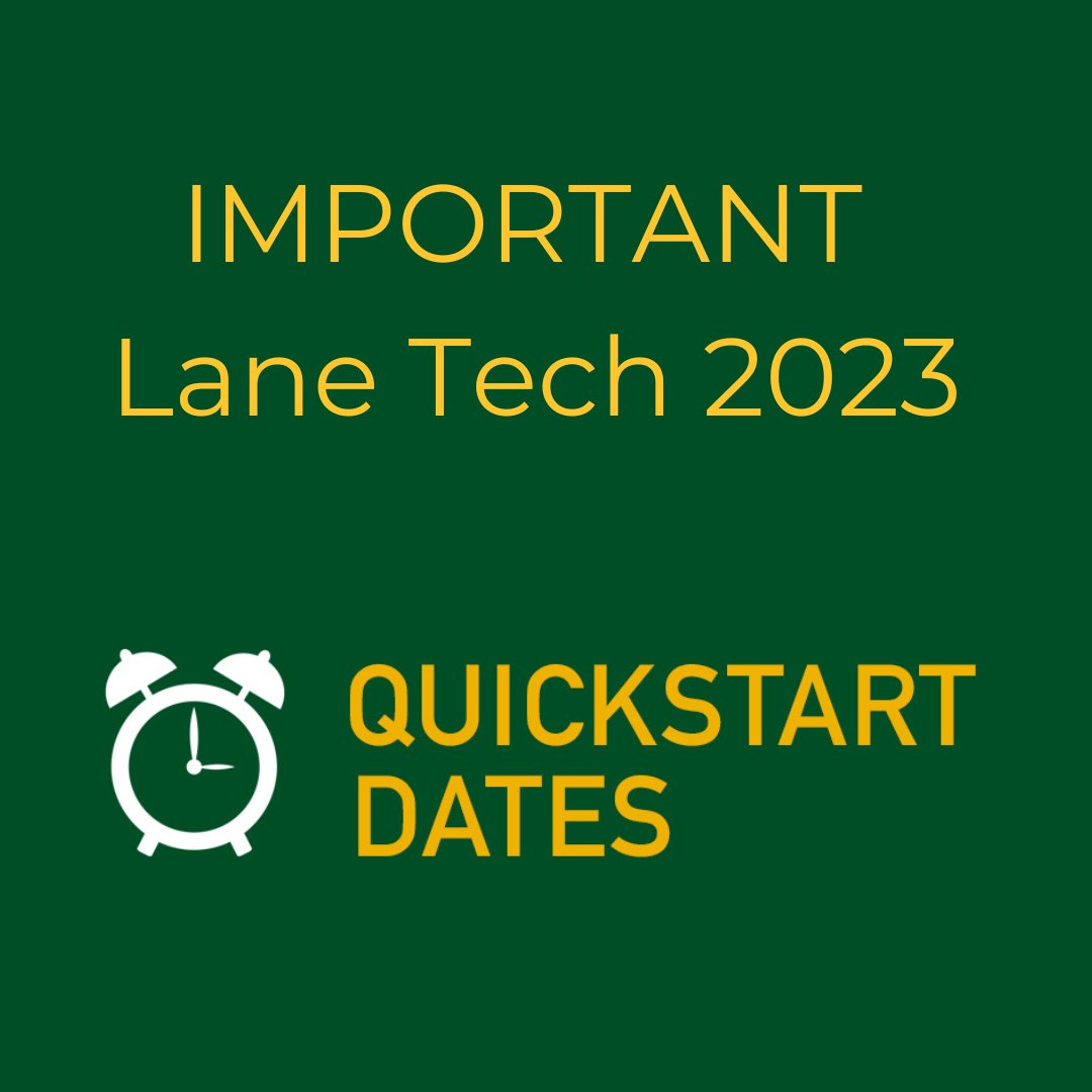 FriendsofLane1's tweet image. Important 2023-2024 Lane Tech Quick Start Dates: 

8/7: LTAC &amp;amp; Sophomores
8/8: Juniors &amp;amp; Seniors
8/9: Freshmen
8/11: Make-Up Date + Sports, Student Council

Info: conta.cc/3pMrA9S

On Lane&apos;s Web page: conta.cc/46ICpdT

#LaneTech #LaneTechHS #GoLaneGo