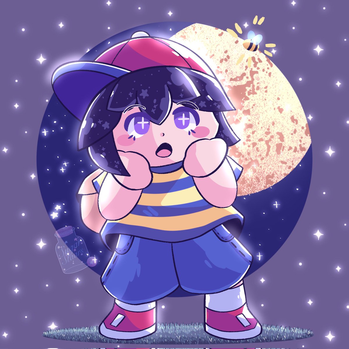 SugarStaars's tweet photo. Ness, patron god of indie games ✨🙏✨
#EarthBound #motherseries #mother2 https://t.co/ILPq3zWu4j