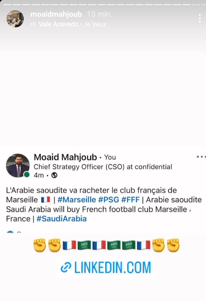 olmouchpet's tweet image. #VenteOM #TeamOM 🔵⚪⭐
Confirmer sur sont Instagram et LinkedIn @moaidmahjoub 🔥
